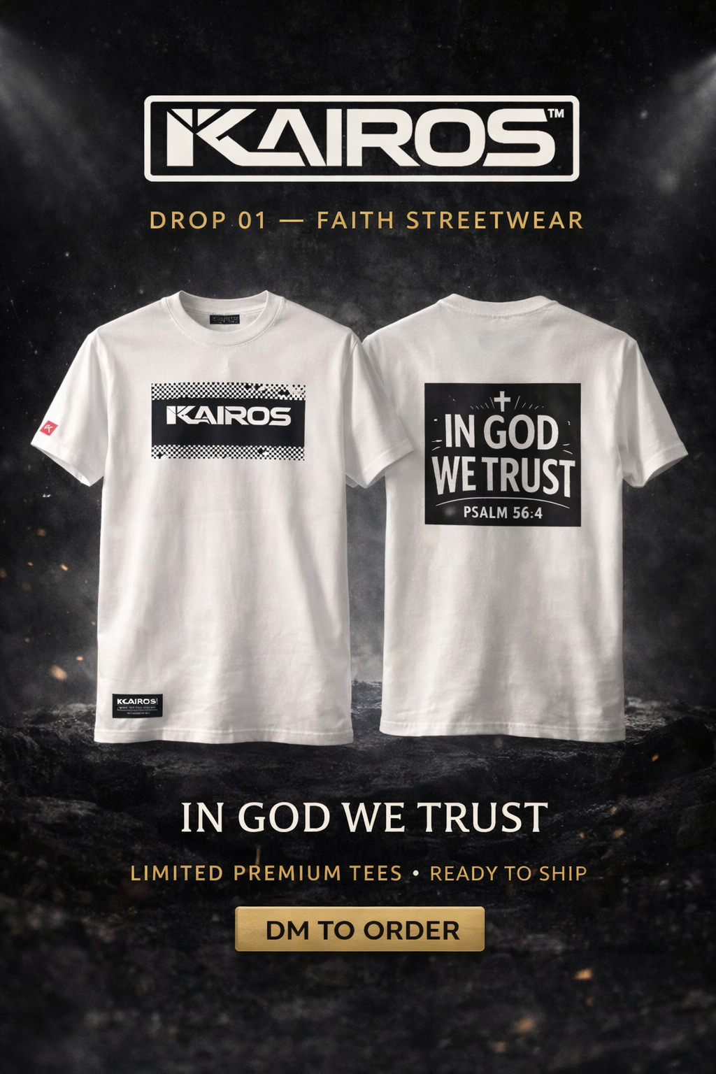 Kairos™ Faith Over Fear T-Shirt