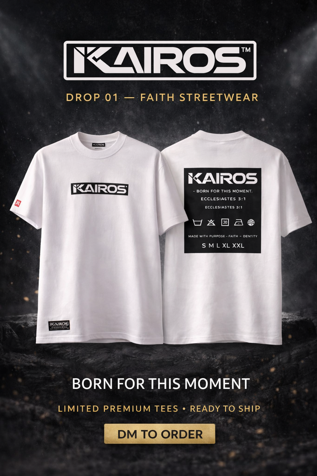 Kairos™ Faith Over Fear T-Shirt