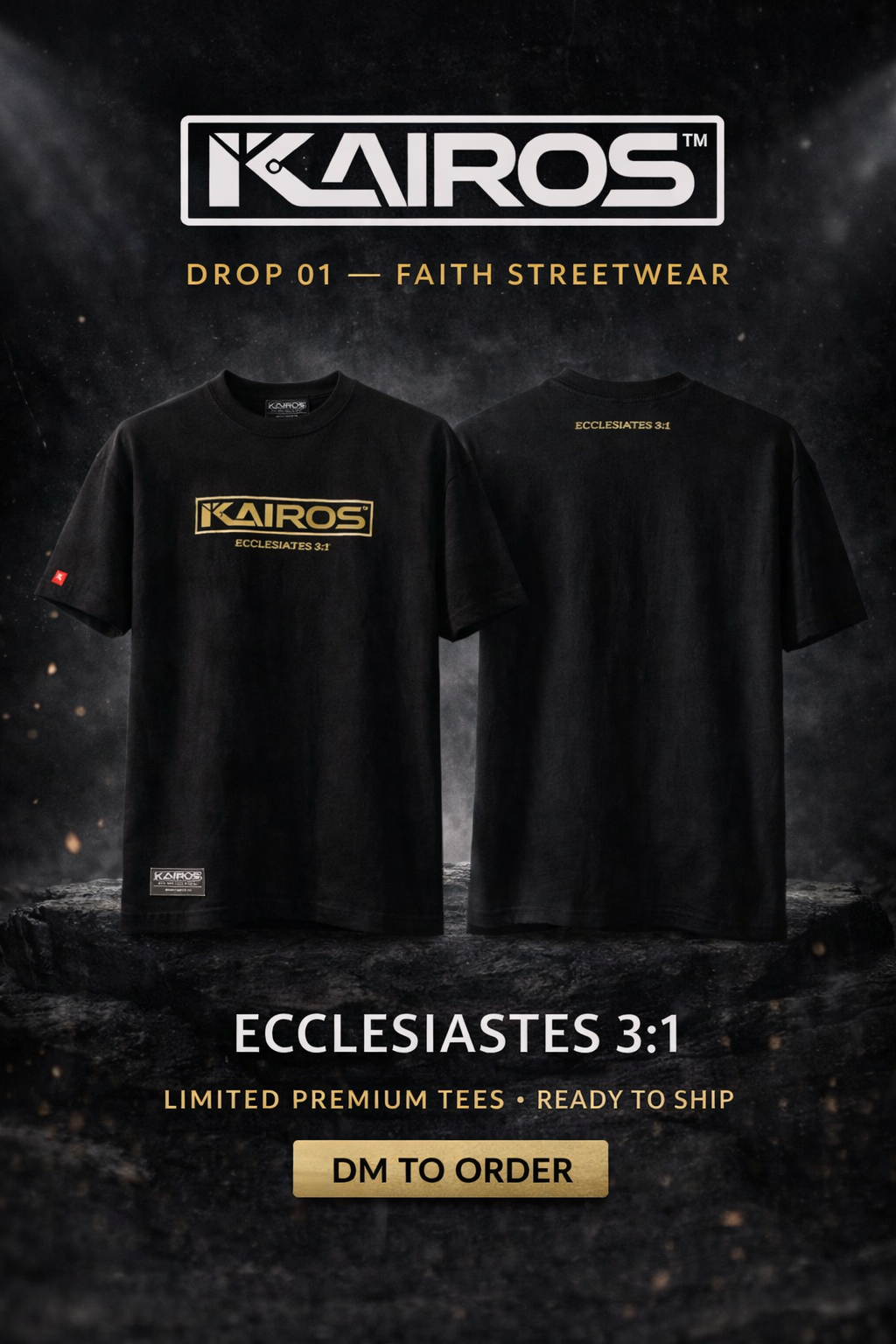Kairos™ Faith Over Fear T-Shirt