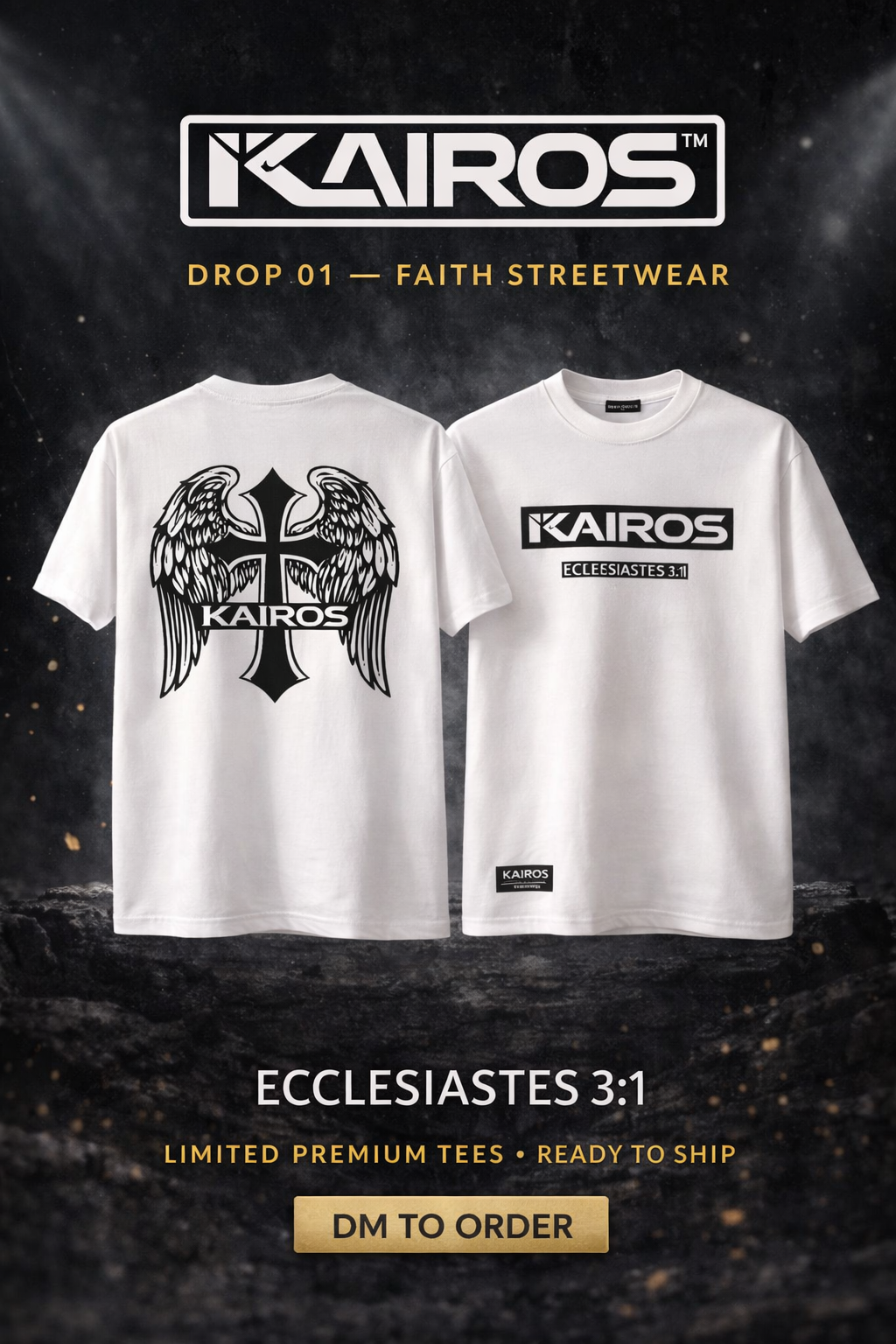 Kairos™ Faith Over Fear T-Shirt