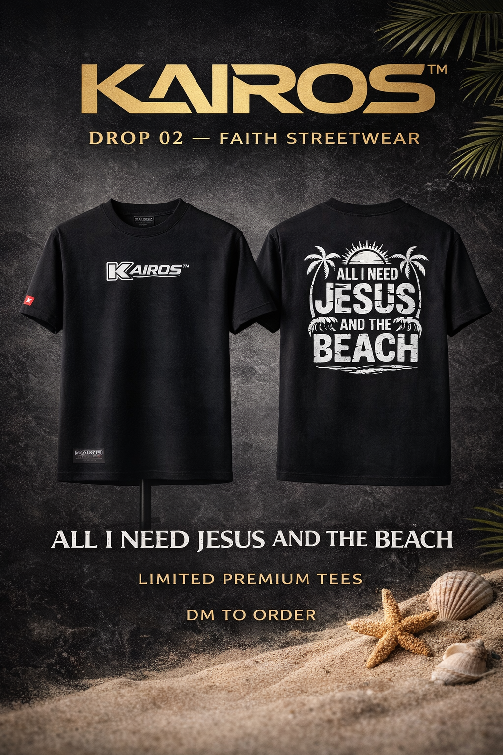 Kairos™ Faith Over Fear T-Shirt
