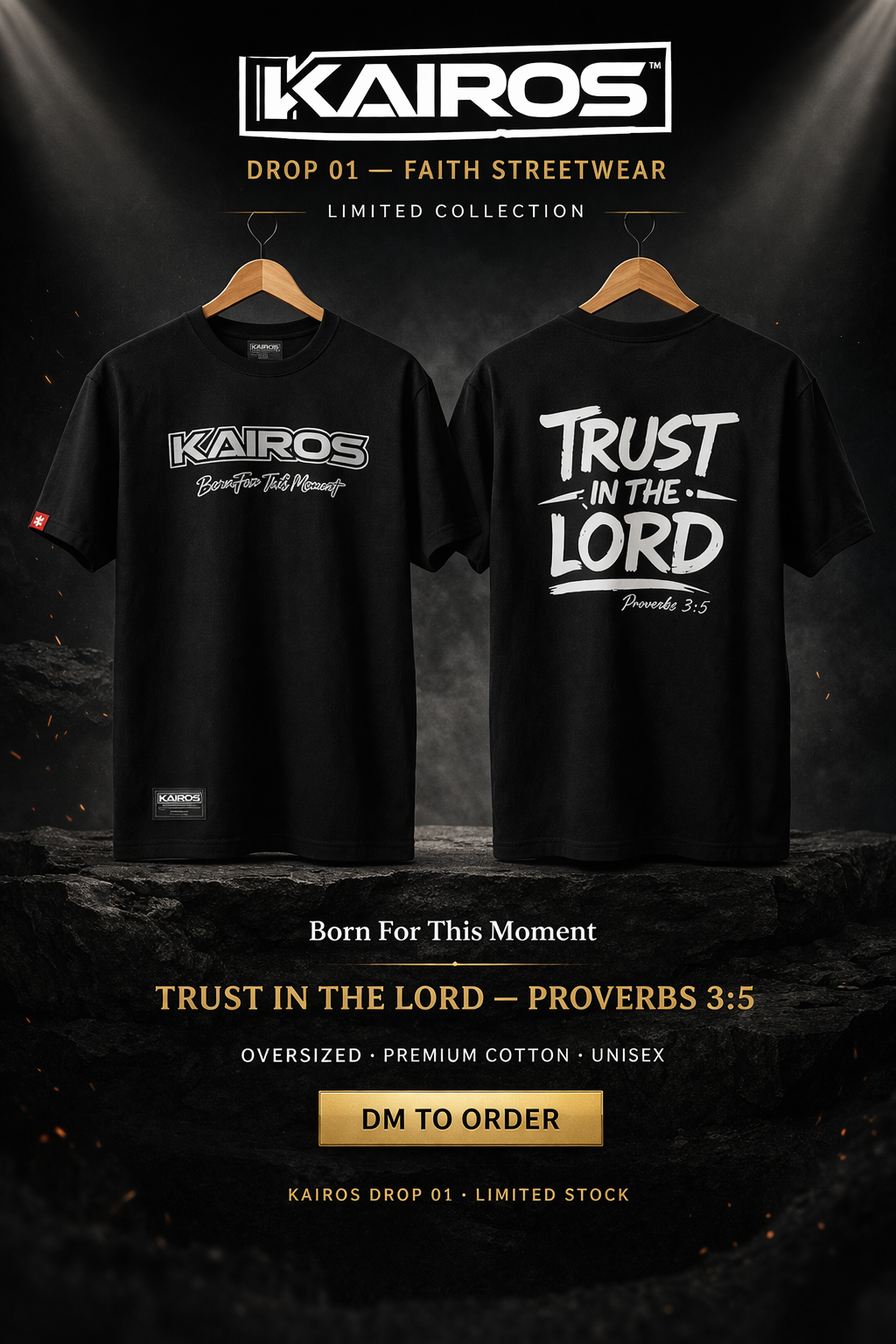 Kairos™ Faith Over Fear T-Shirt
