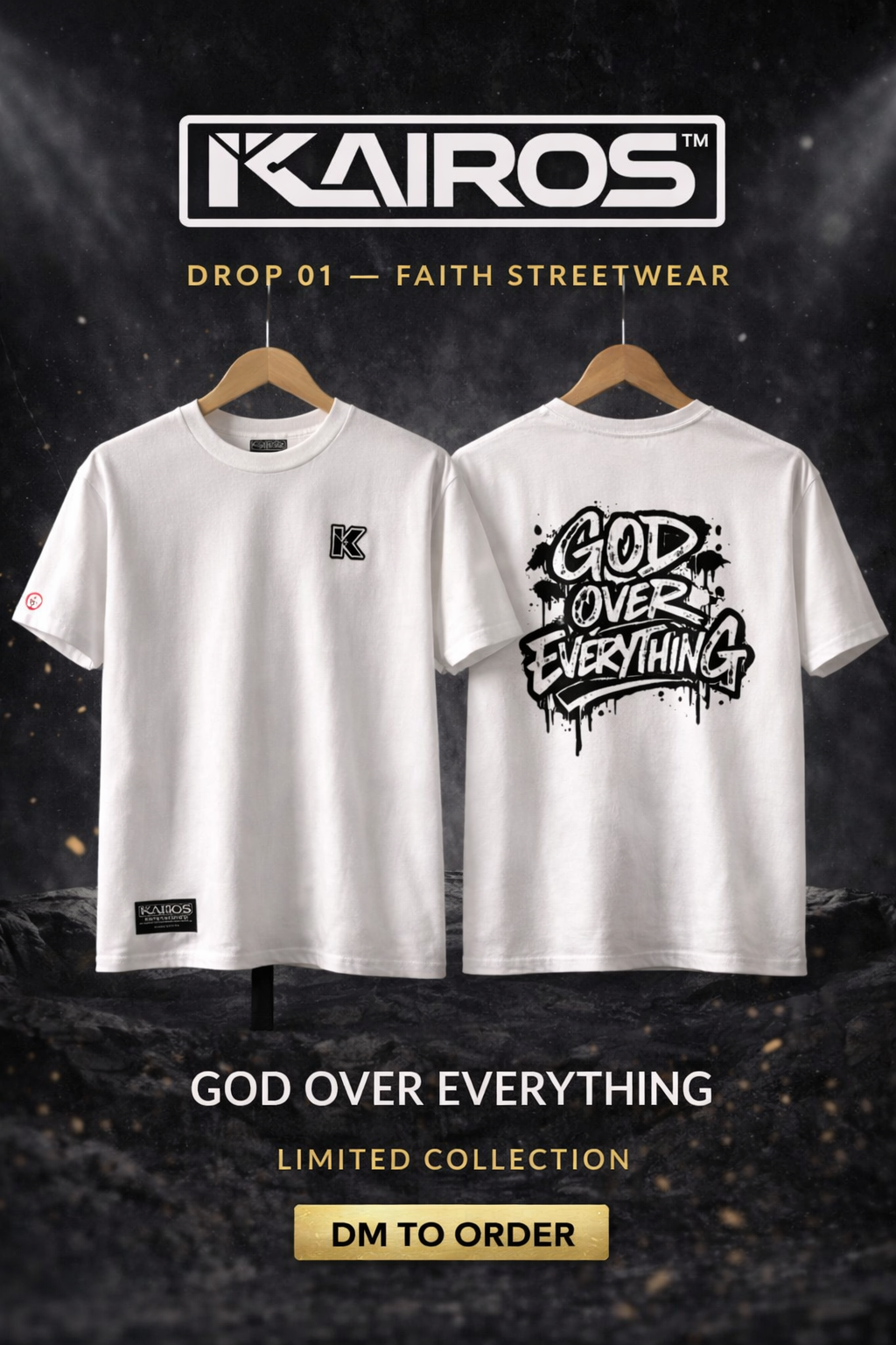 Kairos™ Faith Over Fear T-Shirt