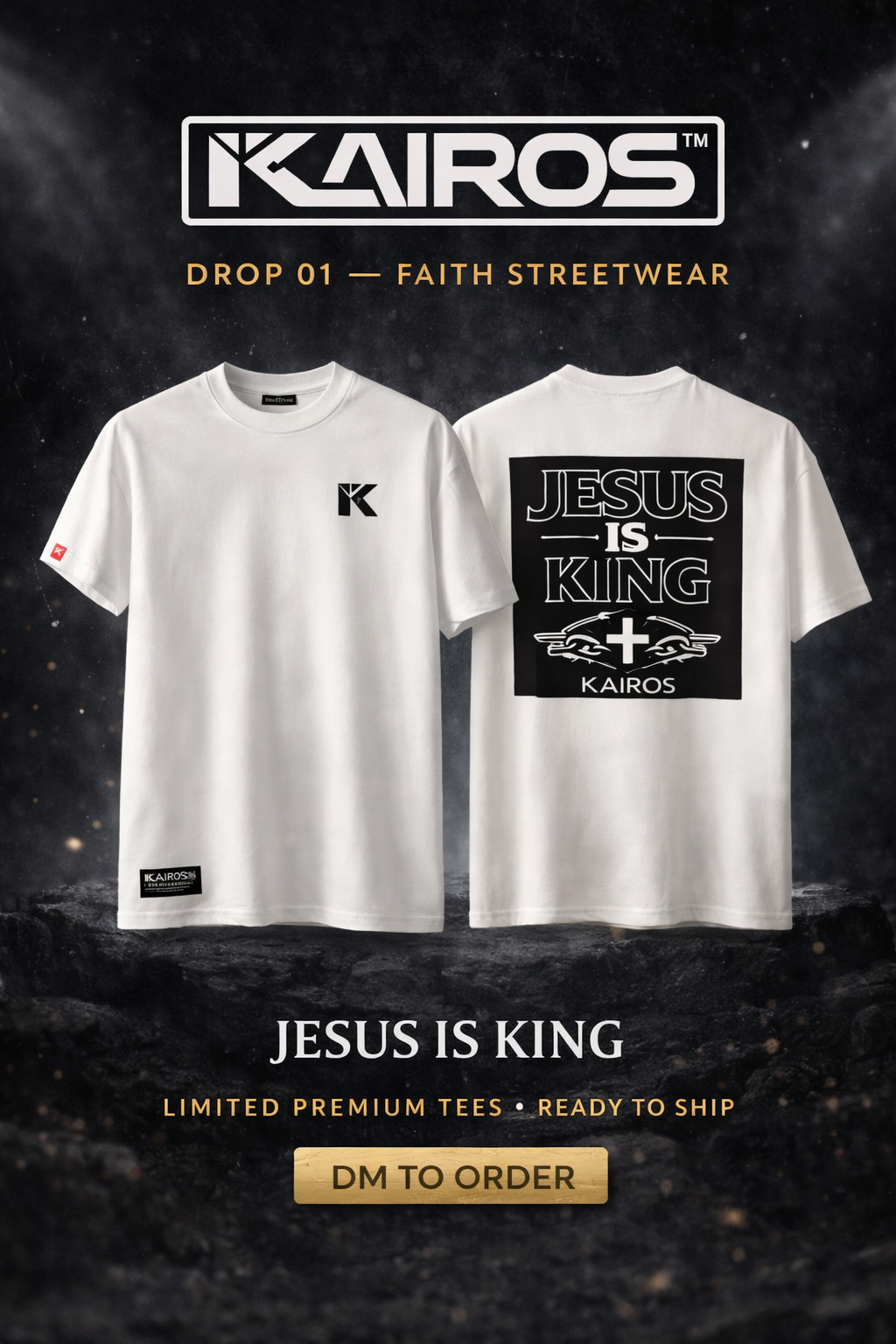 Kairos™ Faith Over Fear T-Shirt