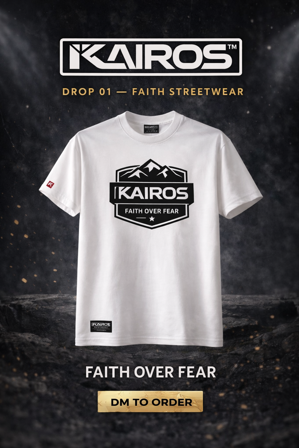 Kairos™ Faith Over Fear T-Shirt