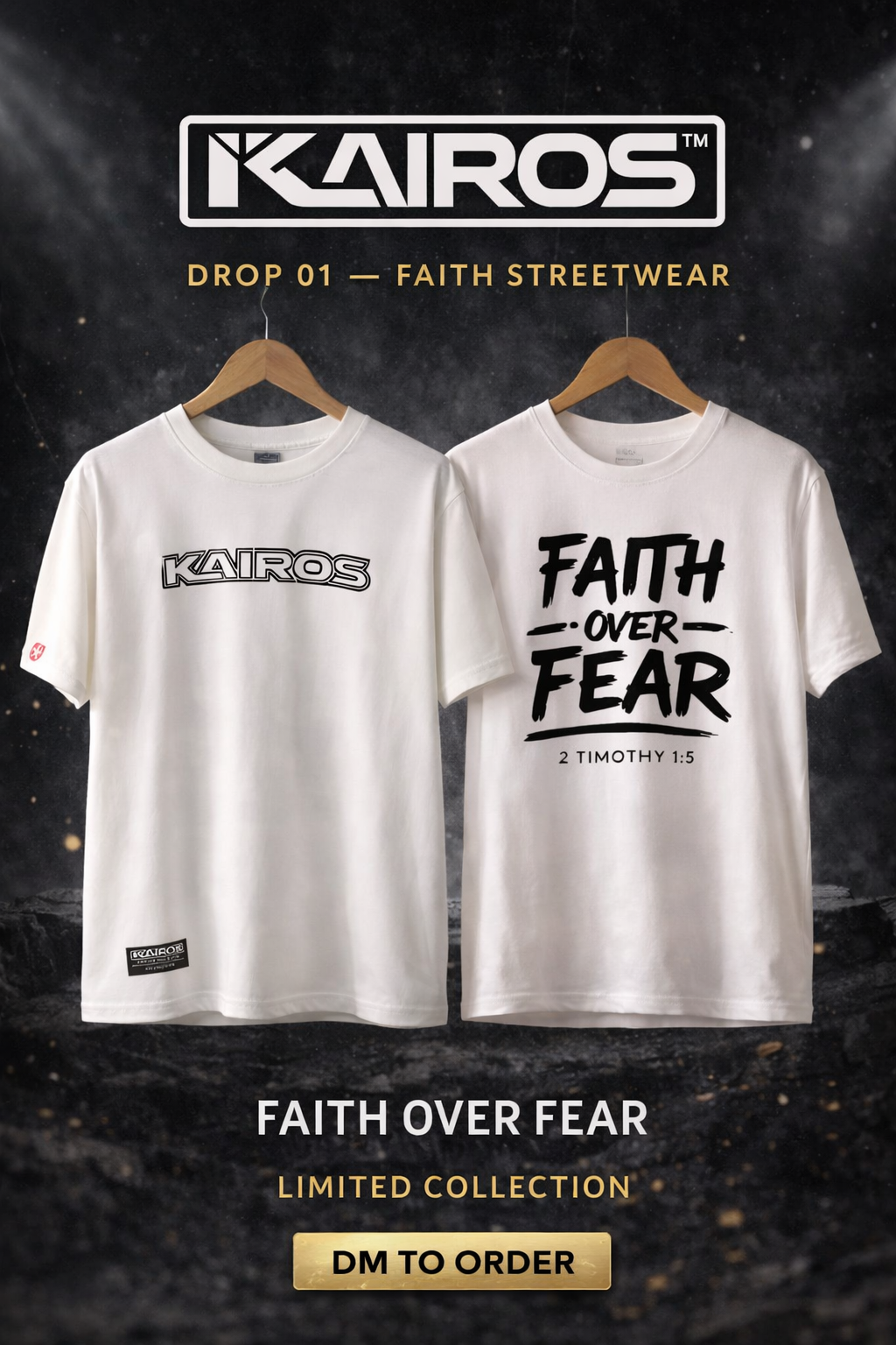 Kairos™ Faith Over Fear T-Shirt
