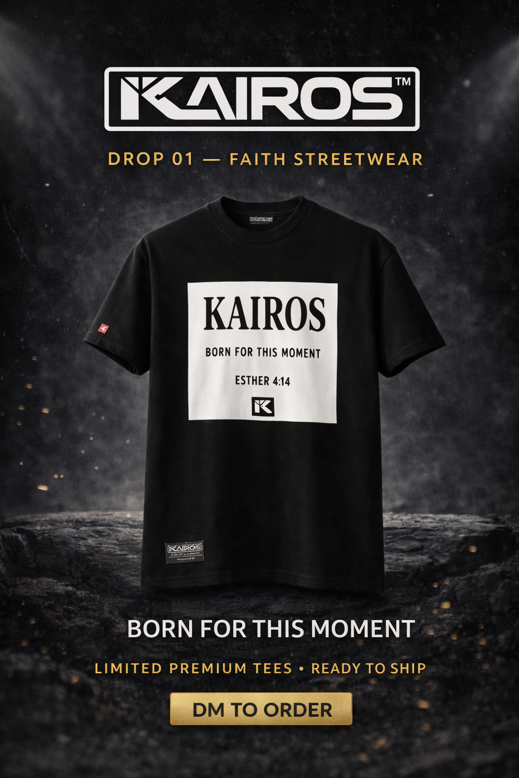 Kairos™ Faith Over Fear T-Shirt