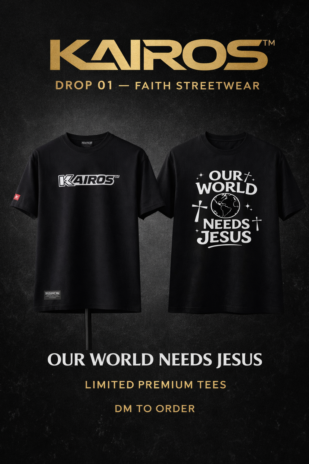 Kairos™ Faith Over Fear T-Shirt